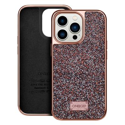 China ONEGIF Bling Glitter Shockproof Luxury Phone Case For iPhone 14 Pro Glitter Cell Phone Cover Case for sale