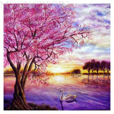 China Wholesale Professional Abstract Diamond Mountain Painting Decorative 5D Diy from China for sale