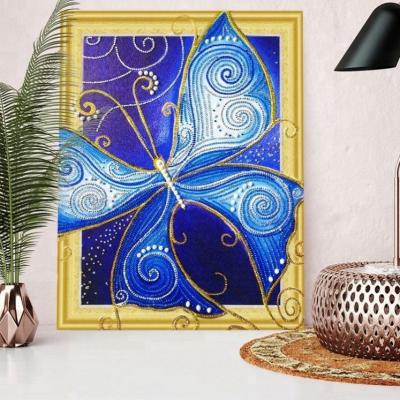 China Special HOT Selling Diamond Painting 5D DIY Diamond Painting Butterfly Fake Stone Picture Wall Decoration Amazon 40*50cm for sale