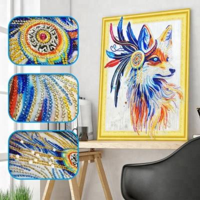 China Beautiful Diamond Painting Special Home Decor 40*50cm DIY 5D Fake Stone Aliexpress Hot Sale Crystal Diamond Painting For Christmas Gift for sale