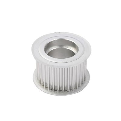 China Hotels 5M Aluminum 20 Teeth 15mm Hole 20mm Belt Belt Idler Pulley Flange Synchronous Wheel For 3D Printer CNC for sale