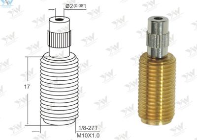 China All Threaded Adjustable Cable Grippers Raw Brass Material With  Security Head for sale