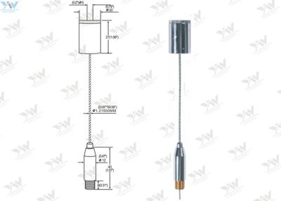 China Chrome Plating Adjustable Aircraft Cable Hanging Kit , Stainless Steel Wire Suspension Kit for sale