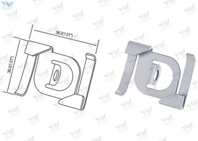 China Steel Material Cable Display Components , T Bar Attachment Clip For Suspending Signs for sale