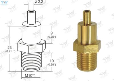 China Gold Raw Brass Ceiling Cable Hanging System M 10 Thread Cable Bottom Exit for sale