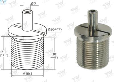 China Key Flange Cap Aircraft Cable Adjustable Fittings M 16 Thread Compliant Design for sale