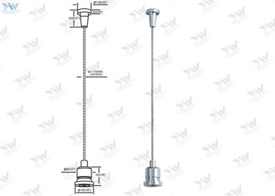 Chine Extrémité coulée sous pression par kits de suspension de câble de design compact avec Ø 1,2 millimètres de fil d'acier à vendre