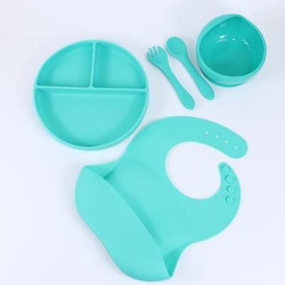 China Discount Minimalist Strong Silicone Suction Baby Divided Plate BPA Free For Babies On Sale for sale