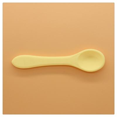 China Viable Weaning Step First Forming Self Feeding Utensils OEM Kitchen Silicone Bending Best Toddler for sale