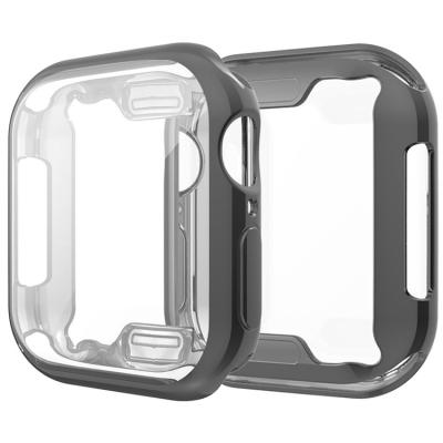 China Luxury Popular Luxury Watch Case View 4/5/6/SE/7 Full Coverage Tpu 40mm Case For Apple Watch for sale