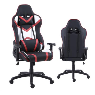 China Factory Custom Ergonomic (Height)Adjustable Gaming Chairs Reclining 180 Degree PC Computer Gaming Chairs With Footrest And Headrest for sale