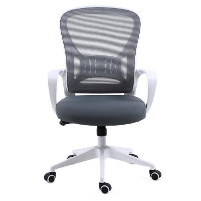 China Anji Manufacturer Mid-Back Ergonomic Mesh Rotating Desk Chairs Furniture Computer Office Chairs Visitors Conference Room for sale