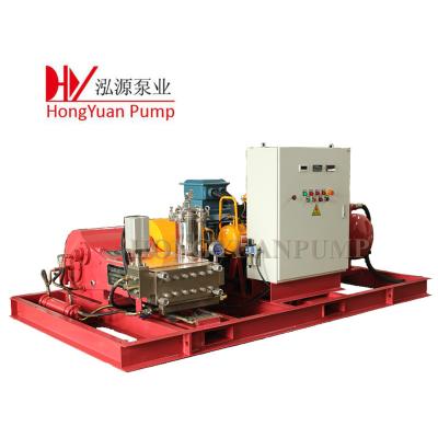 China Building Material Shops 1500bar Stainless Steel High Pressure Heater Exchanger Tube Cleaning Machine for sale