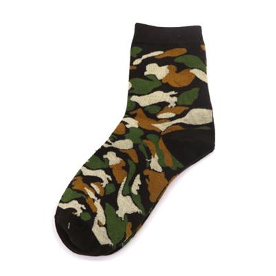 China QUICK DRY High Quality Custom Camouflage Crew Socks Cotton Socks Kids Sock for sale