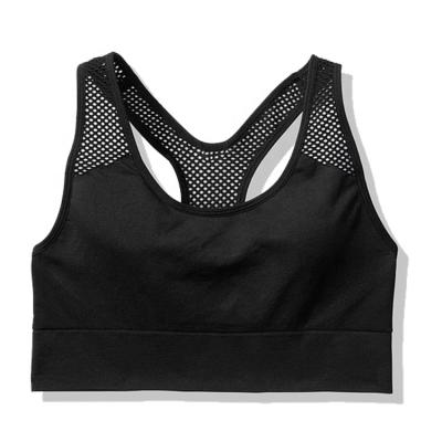 China New Breathable Collection Breathable Mesh Push Up Tank Top Sports Yoga Bra for sale