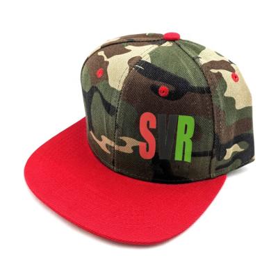 China JOINT Print Logo Camouflage Sports Hats Snapback Hats Custom Unisex Logo for sale