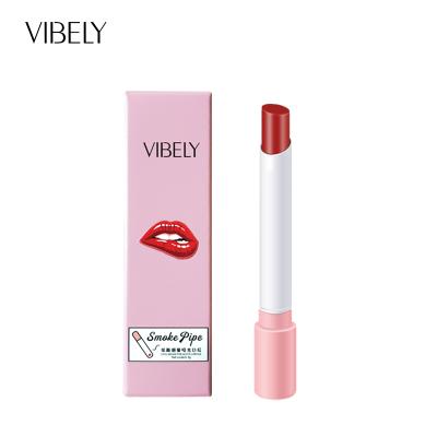 China Waterproof cigarette designs matte lipstick cosmetic smoke tube lipstick for wholesale for sale