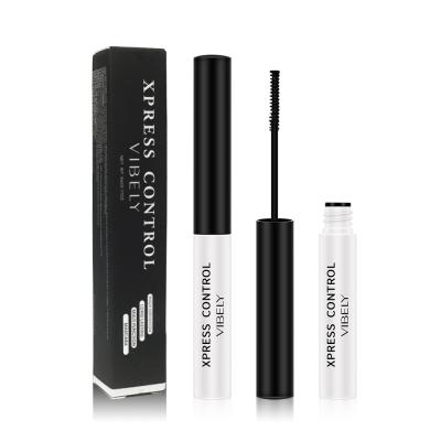 China VIBELY Black Eyelash 4D Mascara Quick Drying Eye Lash 4D Long Silk Fiber Long Silk Fiber Water Resistant Thick Lengthening Lashes for sale