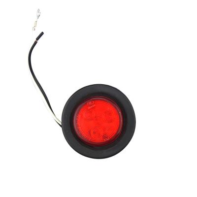 China High Brightness 4 Red Competitive Price Weikang Truck Signal Lights Led Lamps Side Marker for sale