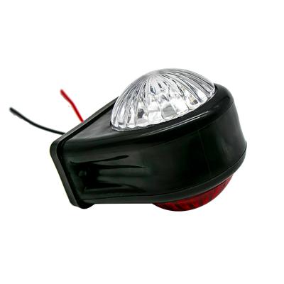 China High Brightness Factory Supply 12 LED Truck Side Lamps Double Front Side Beacon / Beacon Indicator Light for sale