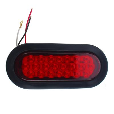 China High Brightness Sealed 22 Beacon Lamp 12V Rubber Waterproof Led Trailer Led Tail Light Truck Led Lights for sale