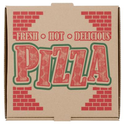 China 9 Inch Recyclable Wholesale Cheap Pizza Box Printing Cardboard Custom Packaging Pizza for sale