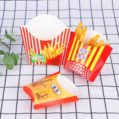 China Recycled Materials Wholesale To Take Out White Fast Food Cardboard Wrapping Paper Confetti Boxes Hamburger Boxes With Custom Printed for sale