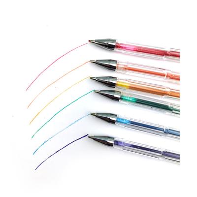 China Bright Highlighter Marker Color 24 Colors Watercolor Painting Drawing Pen With Logo for sale