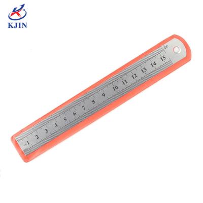 China 30cm Size Metal Function Ruler For Student Custom 15CM 20CM 30CM OEM Logo Stainless Steel Ruler, High Quality Metal Scale Ruler With Metric And Inch Scale for sale