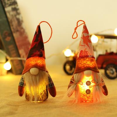 China New Cloth Doll 2022 Festival Harvest Doll Thanksgiving Decor Luminous Faceless Plush Doll Hot Selling for sale