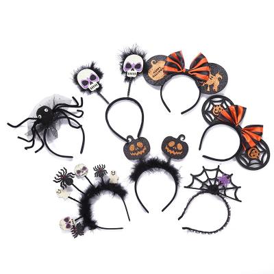 China Cloth Halloween Decoration Headband Festive Atmosphere Layout Supplies Christmas Headband for sale