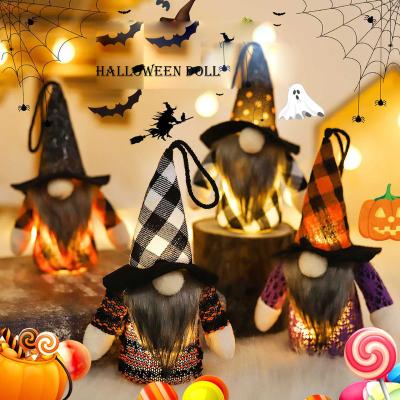 China 2022 Amazon Hot Sale Halloween Cloth Doll Faceless Doll Market Hanging Lighting Home Decoration for sale