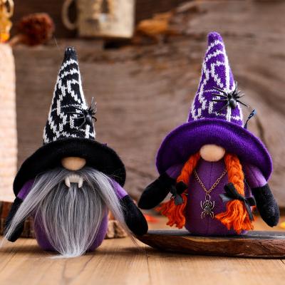 China Cloth Halloween Gnome Plush Decoration Autumn Faceless Doll Handmade Ornaments For Halloween Party for sale