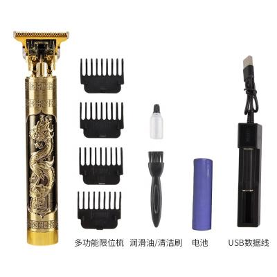 China Outdoor Skeleton Cordless Bald Trimmer Men's Trimmer 0mm Baldheaded Trimmer Li T Outliner Hair Trimmer T9 for sale