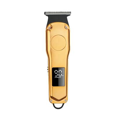 China Outdoor Electric Rechargeable Professional Hair Trimmer Razor Trimmer Cordless Men Hair Cutting Machine for sale