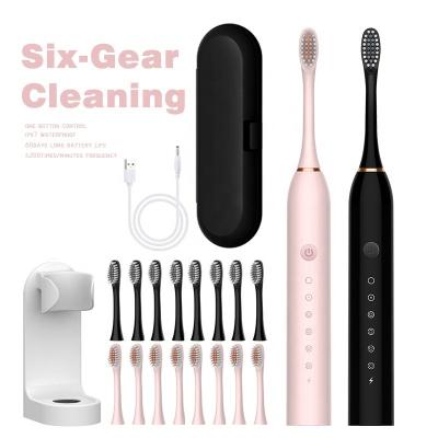 China Whitening IPX7 USB Charging Fast Charging Automatic Vibrate Electric Toothbrush Dental Electric Electronic Toothbrush for sale