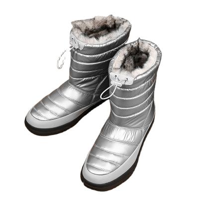 China Fashion trend men's and women's outdoor rise warm snow boots 36-45 plus size winter fur plush shoes casual boots men for sale