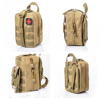 China FA05 universal molle pouch for first aid and small accessories 3 layers inside folded for sale