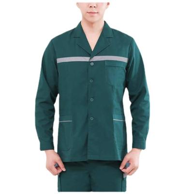 China Customized Cotton Clothing Summer Breathable Short Sleeve Doctor Uniform Emergency Overwear Y007 for sale