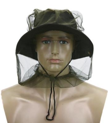 China Image HN01 Mesh Head Net Mosquito/Lightweight Face Mesh Head Cover Insect Repellent Netting Fly Screen Protector Suitable For Outd for sale