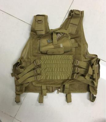 China Molle TV03 Men's Mesh Vest Multi Use Vest Breathable Summer Green Brown Khaki Tan Tactical Vest for sale