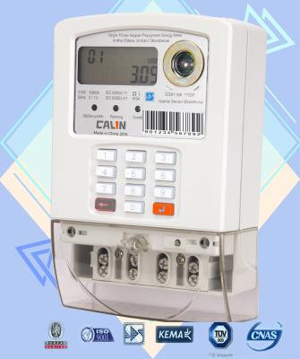 China Single Phase Keypad Sts Prepaid Meters Multi - Tariff Control Prepayment  Meter for sale