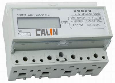 China Four Wire Three Phase Kilowatt Hour Meter Rtu Protocol Prepay Electricity Meter for sale