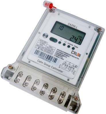 China Multi - Tarief 2 fase Elektrische Meter, Bi Richting Aangepaste KWu-Machtsmeter Te koop