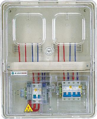 중국 2개의 위치는 거치한 전기 미터 상자 투명한 PC 문을 가진 떠오릅니다 판매용