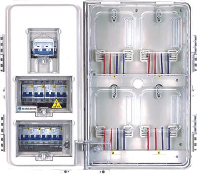 China 1 fase fora das posições elétricas da caixa 4 do medidor para o cano principal 20 - 40 A à venda