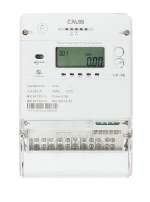 China CT Three Phase Four Wire Smart Prepaid Electricity Meter Current Transform AMI Enable For Tenants for sale