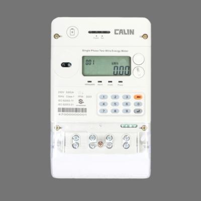 China IR Optical Wireless Power Meter Advanced Two-Wire Digital STS Prepayment Electricity Metering System for sale