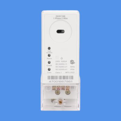 Chine STS Din Rail KWH Meter avec connexion par fil isolé Monomètre électronique à phase unique pour une mesure précise de l'énergie à vendre