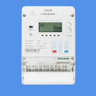 China CALIN CA368 Prepaid-Stromzähler Smart And Secure STS-konforme Zähler Verwalten Sie Ihre Energiekosten zu verkaufen